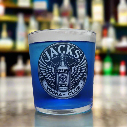 Personalised Vodka Tumbler for Vodka Lovers First Glass Designs