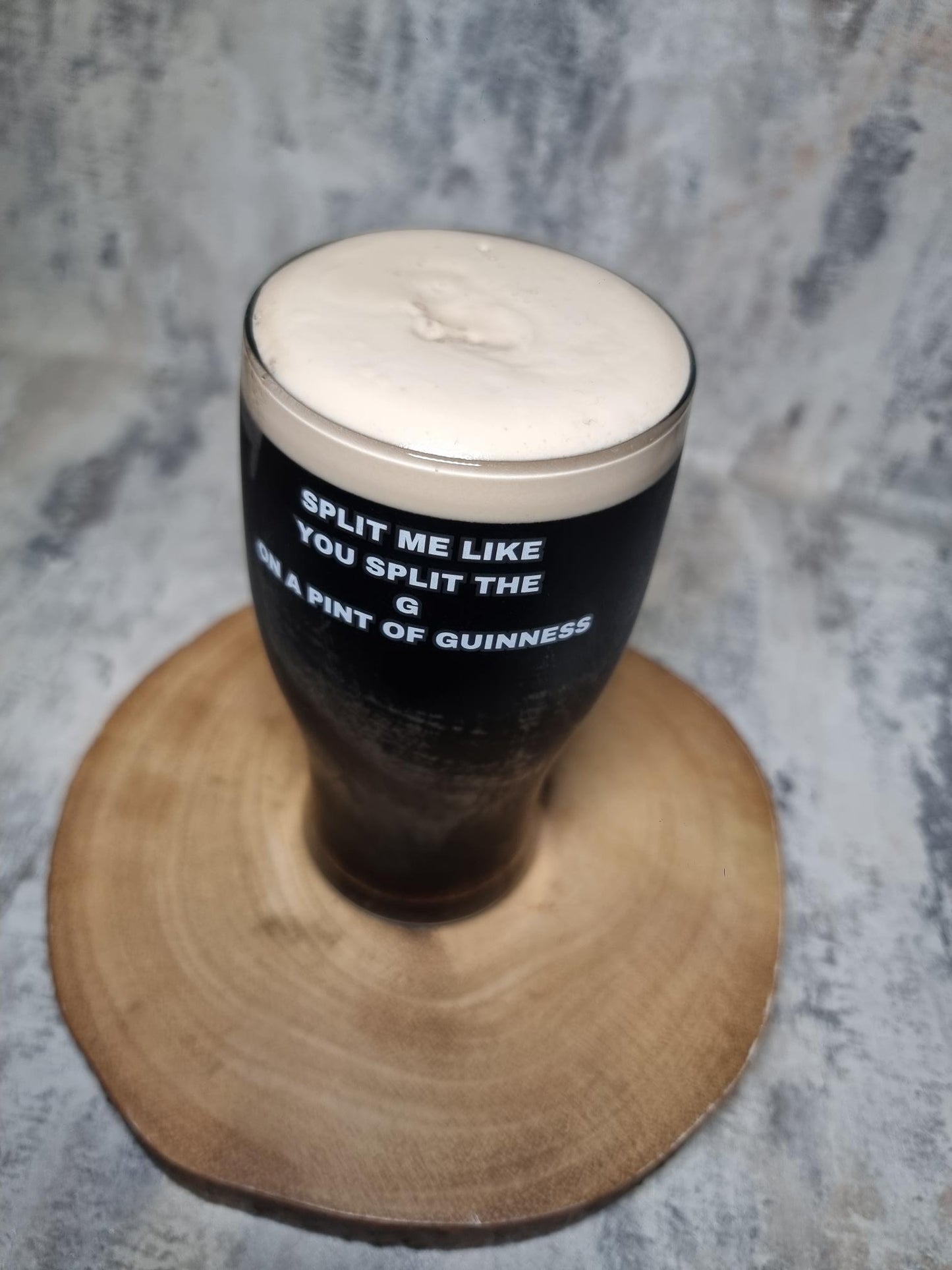 Split the G Funny Gift for Guinness Fans - Guinness Glass