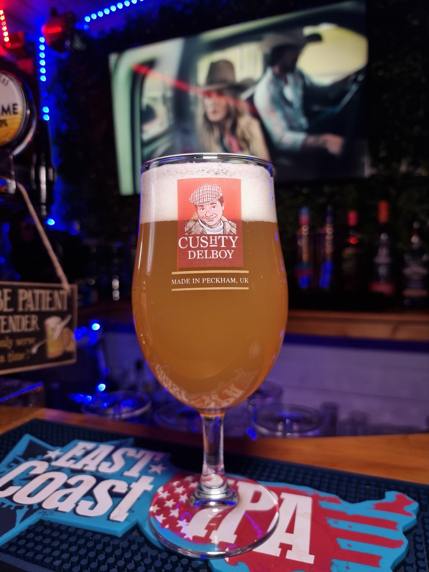 Only Fools and Horses Rodney "Madri" Inspired Pint Beer Glass – The Ultimate Fan Collector's Item