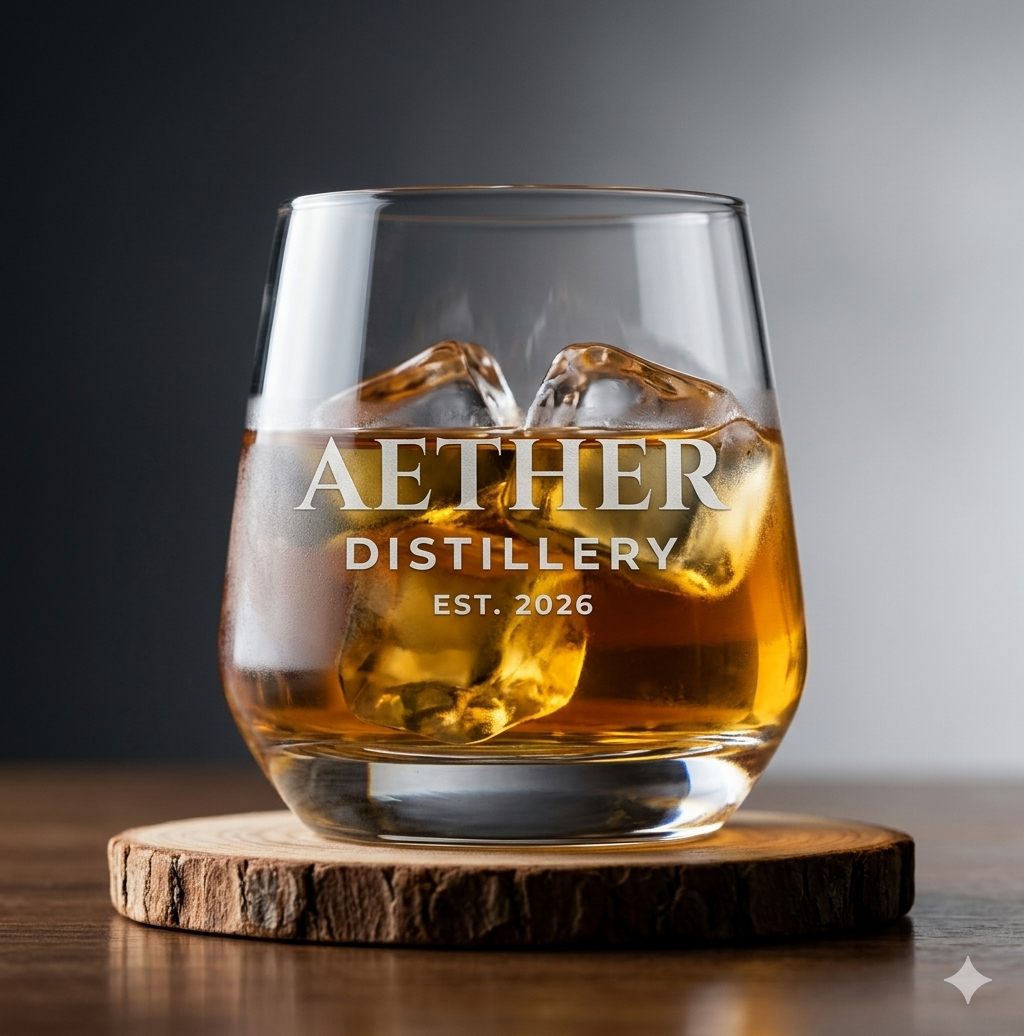 Personalised 345ml Whiskey Tumbler | Upload Your Own Design Custom Gift First Glass Designs