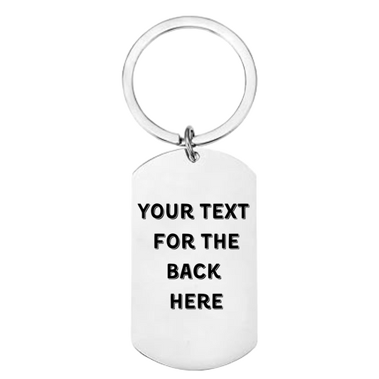 Couples Park Run Running Keyring | Personalised Gift for Runner Couples UK First Glass Designs