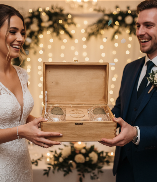 Personalised Wedding Gift Set Idea for Newly Weds, Wedding Gifts For The Couple, Wedding Glasses, Unique Wedding, Mr Mrs Bride, Groom, Just Married