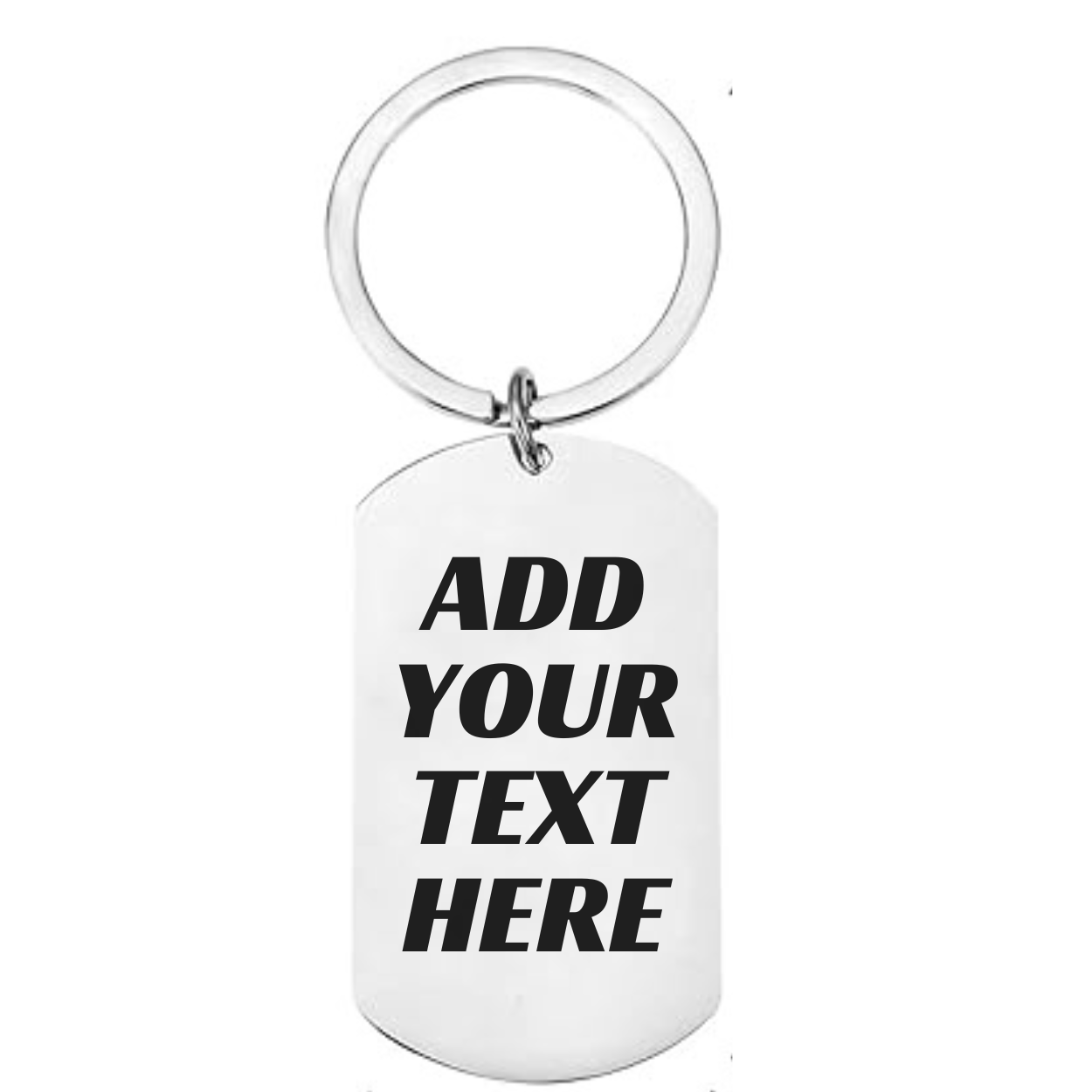 Motocross Angel Keyring – Personalised MX Rider Dog Tag Gift