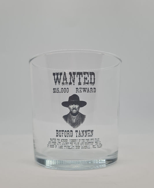 Back to the Future - Biff 'Mad Dog' Tannon Whiskey Glass First Glass Designs