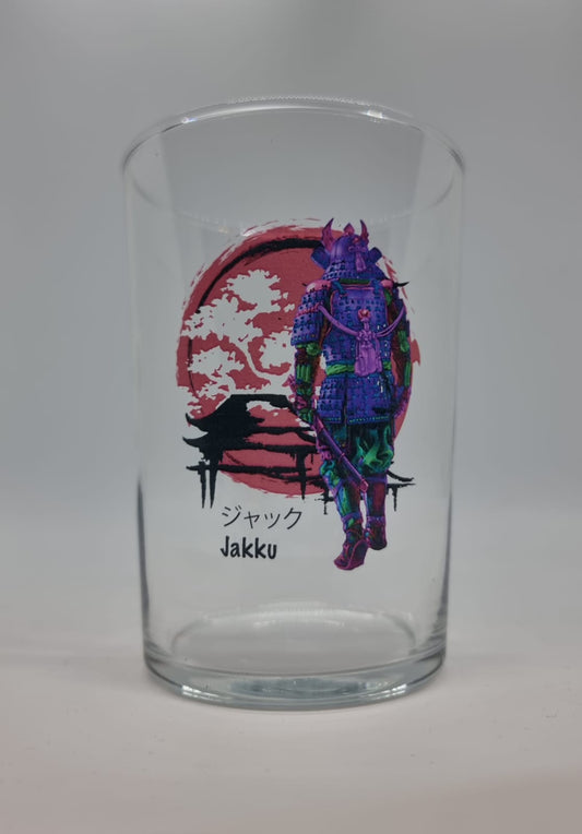 Personalised Japanese Samurai Shogun Warrior Beer Glass – Custom Name Translated into Japanese