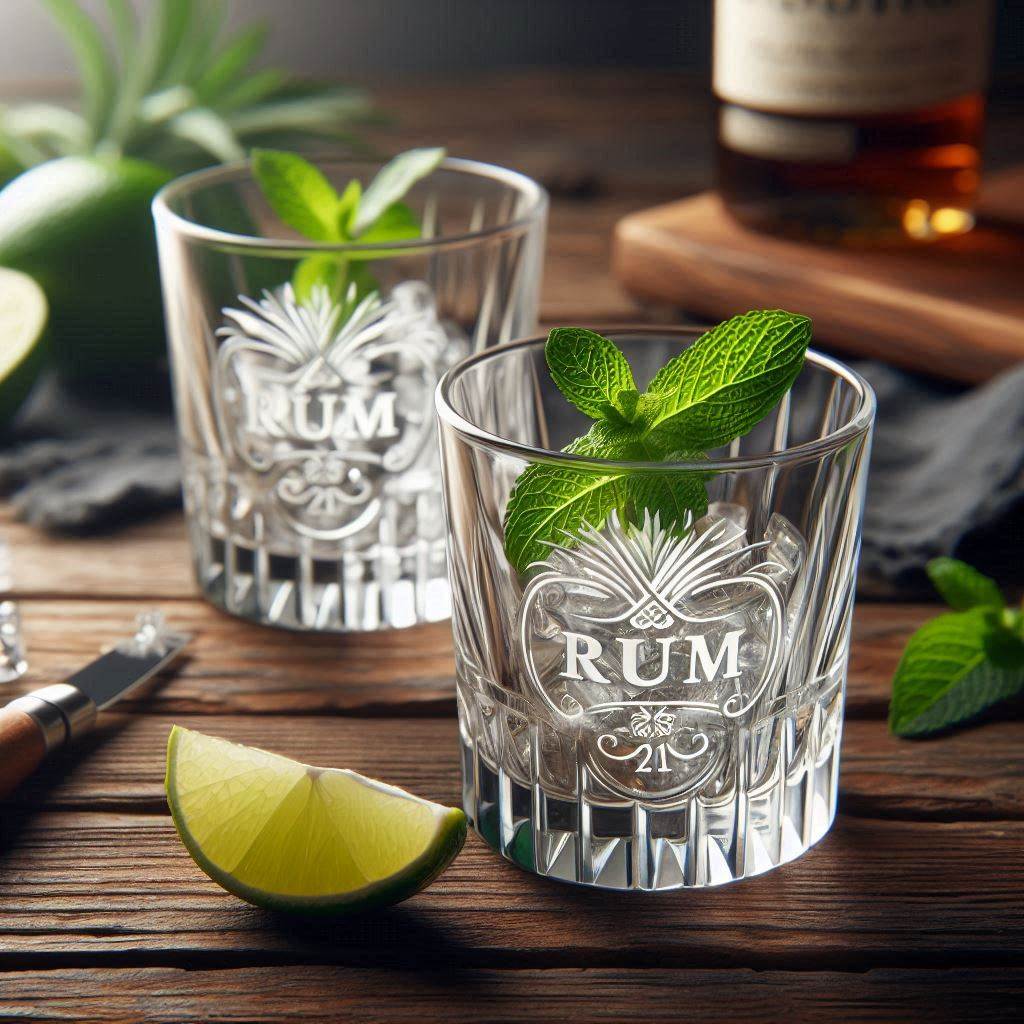 Personalised Rum Glassware