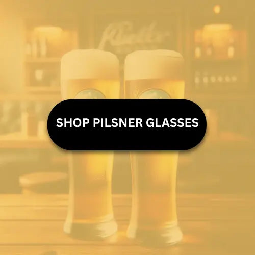 Personalised Pilsner Glass | Upload Your Own Design Custom Beer Gift