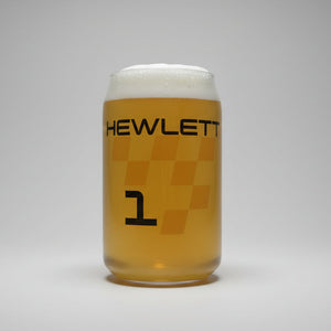 Personalised Racing Beer Glass - Custom Printed Glassware FirstGlassDesigns
