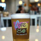 Back to the Future Cafe 80s Beer Glass – A Perfect Retro Collector’s Item for Fans