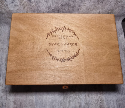 Personalised Wedding Gift Set Idea for Newly Weds, Wedding Gifts For The Couple, Wedding Glasses, Unique Wedding, Mr Mrs Bride, Groom, Just Married