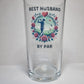 Best Husband / Boyfriend by Par Golf Beer Glass – Perfect Gift for Golf Lovers