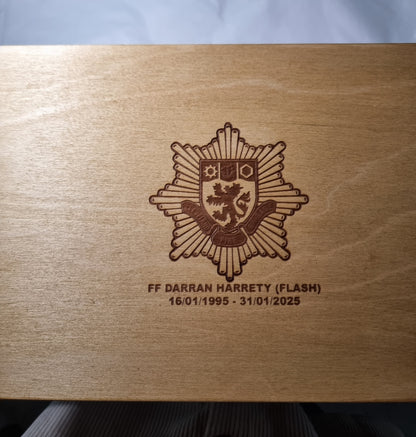 Personalised Fire Service Retirement / New starter Gift Set Idea for Firefighters 🔥