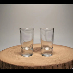 2x Personalised 30ml Shot Glasses Collection – Custom Printed & Engraved Shot Glasses