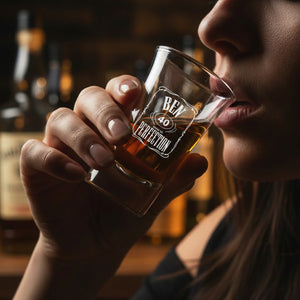 2x Personalised 30ml Shot Glasses Collection – Custom Printed & Engraved Shot Glasses