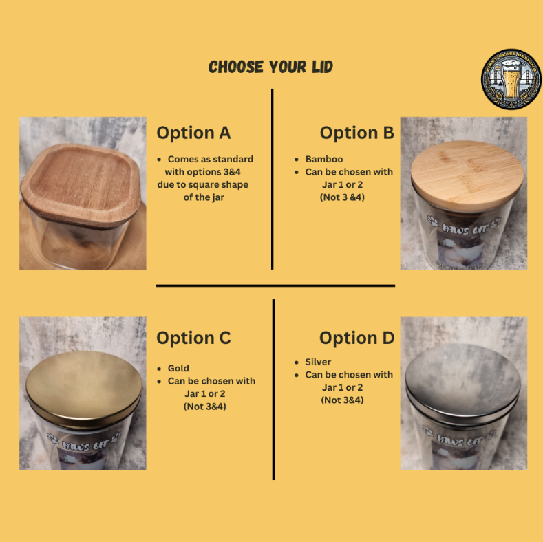 Personalised Dog / Cat Photo Pet Treat Jar