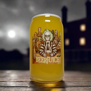 Beerjuice "Bettlejuice Inspired Beer Glass