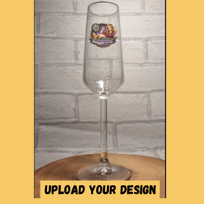 Personalised Champagne Flutes – Custom Printed & Engraved Wedding Glassware