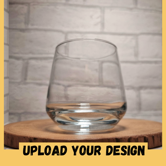 Personalised 345ml Whiskey Tumblers Collection – Custom Printed & Engraved Whiskey Glasses