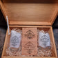 Unique Wedding Gift Box Set, personalised bespoke gift for bride and groom, toast glasses and keepsake box 