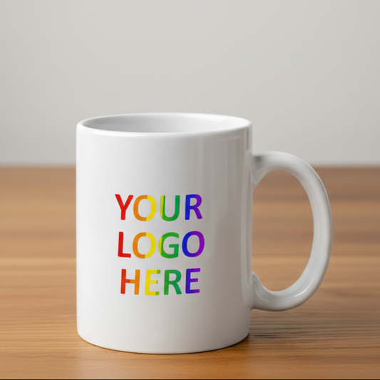 Custom Logo Mugs - Personalised Business / Corporate Mugs | Bulk & Single Orders