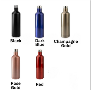 Personalised MTB Insulated Water Bottle | Laser Engraved Gift 500ml UK First Glass Designs