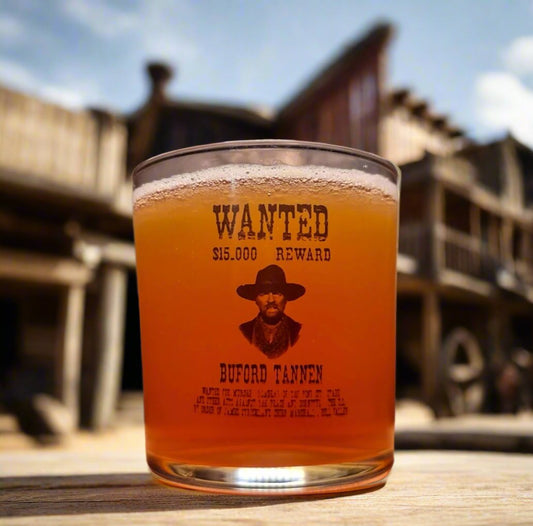 Back to the Future - Biff 'Mad Dog' Tannon Whiskey Glass