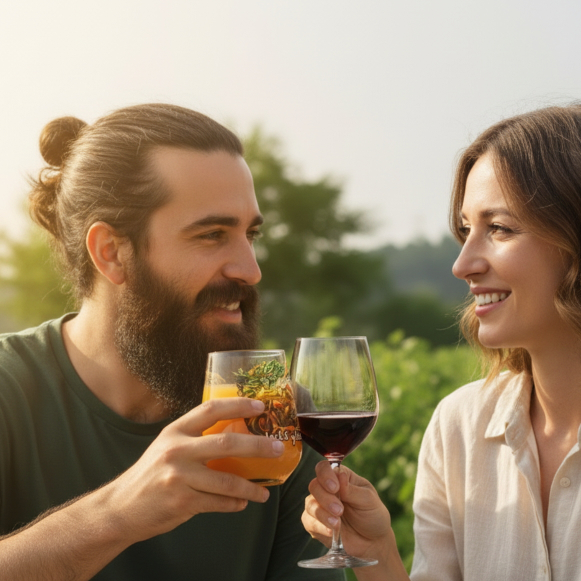 Zeus & Medusa Greek Mythology Craft Beer Glass