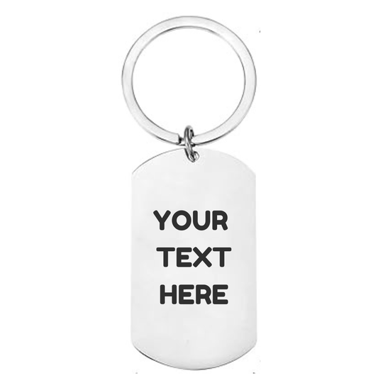 Personalised Rugby Keyring For Daddy | Keychain For Daddy | Small Gift For Daddy | Laser Engraved | Fathers Day or Birthday Gift | Christmas Stocking Filler