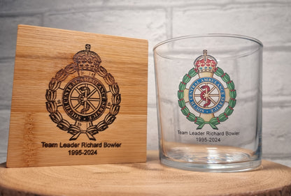 ambulance service retirement gift box 