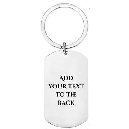 Motorhome Adventure Keyring – “On an Adventure Before Dementia” Campervan Gift