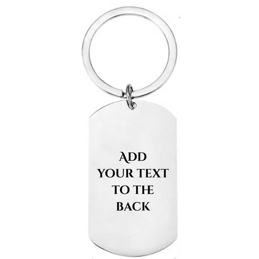 Motorhome Adventure Keyring – “On an Adventure Before Dementia” Campervan Gift