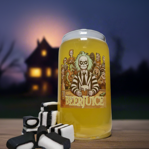 Beerjuice "Bettlejuice Inspired Beer Glass