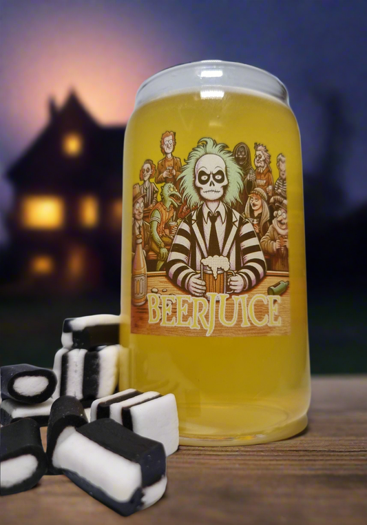 Beerjuice "Bettlejuice Inspired Beer Glass