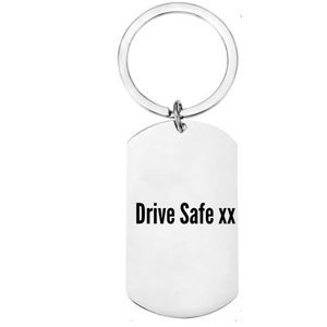 Driving Test Pass Keyring | Personalised Congratulations Gift UK First Glass Designs