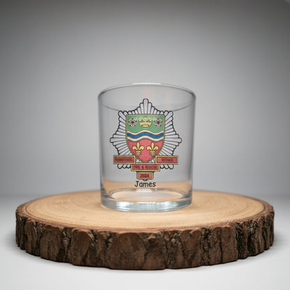 Fire Service Retirement Gift Whiskey Glass Set – Personalised Firefighter Present