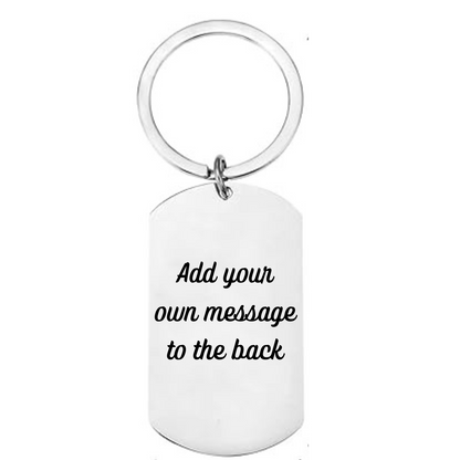 Personalised Fisherman Keyring – Custom Fishing Gift for Him