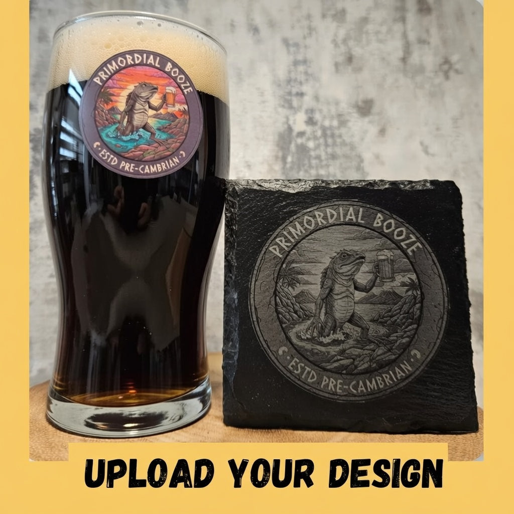 Personalised Traditional Tulip Pint Beer Glassware Collection – Custom Printed & Engraved Tulip Pint Glasses