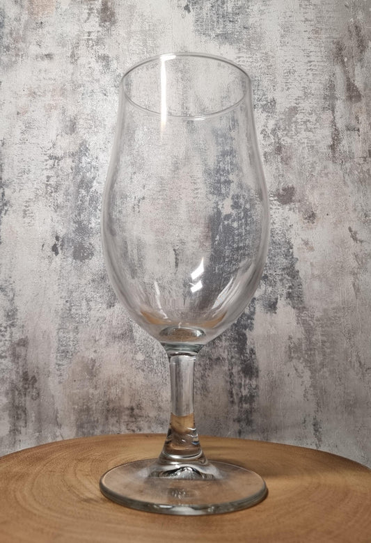 personalised 1 Pint Chalice Glass