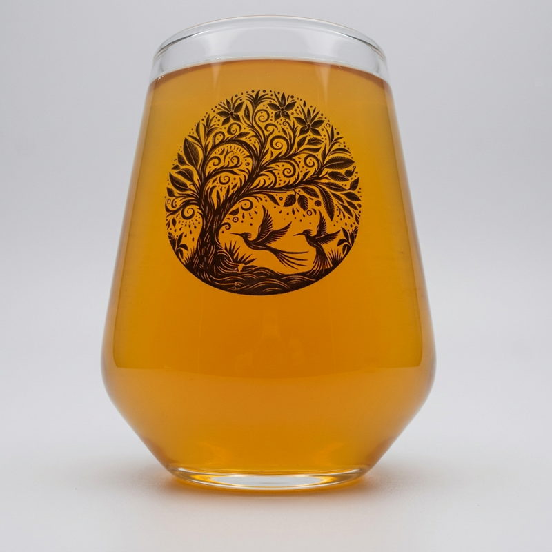 Tree of Life Beer Glass | Nature & Celtic Design First Glass Designs