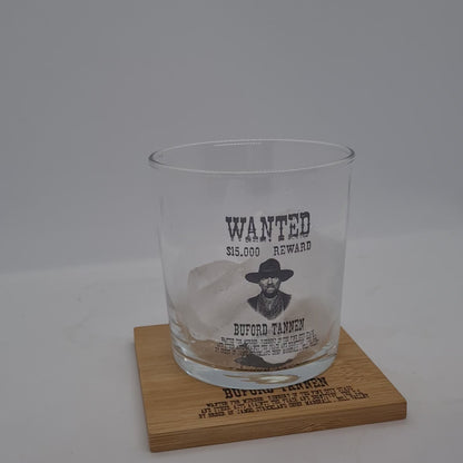 Back to the Future - Biff 'Mad Dog' Tannon Whiskey Glass