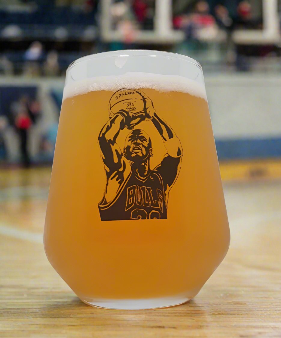 NBA Michael Jordan Inspired Allegra Beer Glass