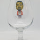 Kanye Dropout Bear Craft Beer Glass