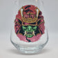Japanese Samurai Shogun Warrior Mask Allegra Glass